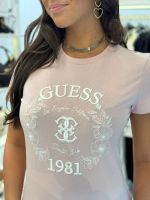 Guess Active - Maddalena Cn Ss T-shirt - Roze