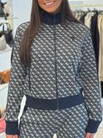 Guess Active - Maya 4G Fullzip Sweatshirt - Blauw