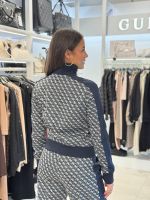 Guess Active - Maya 4G Fullzip Sweatshirt - Blauw