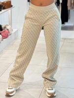 Guess Active - Maya 4G Wide Leg Pants - Beige