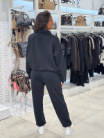 Guess Active - Nat Half-Zip Sweatshirt - Zwart