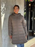 Guess Active - New Aleta Long Puffer Jacket - Groen