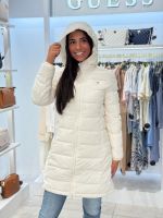 Guess Active - New Aleta Long Puffer Jacket - Wit