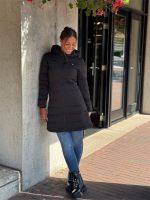 Guess Active - New Aleta Long Puffer Jacket - Zwart