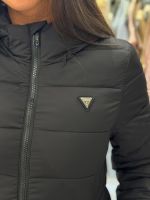 Guess Active - New Aleta Long Puffer Jacket - Zwart