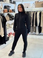 Guess Active - New Allie Scuba Zip Sweatshirt - Zwart