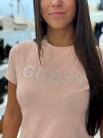 Guess Active - Octavia Rn Ss T-shirt - Roze