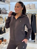 Guess Active - Olympe Full Zip Hoodie Sweatshirt - Bruin