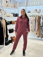 Guess Active - Olympe Full Zip Hoodie Sweatshirt - Rood