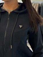 Guess Active - Olympe Full Zip Hoodie Sweatshirt - Zwart