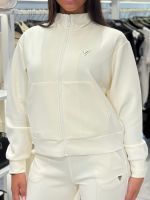 Guess Active - Olympe High Neck Full Swea - Wit