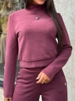 Guess Active - Olympe High Neck Sweatshirt - Rood