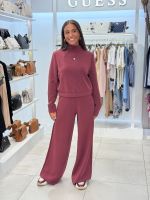 Guess Active - Olympe Wide Leg Pants - Rood