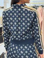 Guess Active - Peony Taped Fullzip Sweatshirt - Blauw