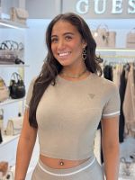 Guess Active - Pepi 4G Seamless Ss Top - Beige
