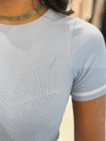 Guess Active - Pepi 4G Seamless Ss Top - Blauw