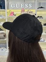 Guess Active - 4G Logo Baseball Cap - Zwart