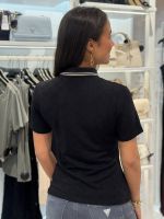 Guess Active - Peony Aop Ss Polo - Zwart