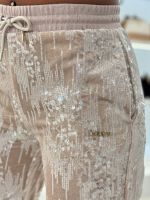 Guess Active - Sequins Wide Leg Pants - Beige
