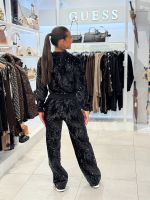 Guess Active - Sequins Wide Leg Pants - Zwart