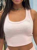 Guess Active - Silvy Rib Tank Top - Roze