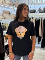 Guess Active - Teddy Bear Hat SS T-shirt - Zwart