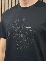 Guess Active - Tiberio Cn Ss T-shirt - Zwart