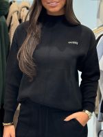 Guess Active - Ursula High Neck Sweatshirt - Zwart