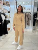 Guess Active - Maryella Full Zip Sweatshirt - Beige