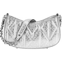Guess - Aldina Top Zip Shoulder bag - Zilver