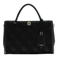 Guess - Audrey Logo Girlfriend Satchel - Zwart