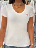 Guess - Basic V-neck - Wit