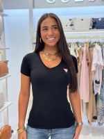 Guess - Basic V-neck - Zwart