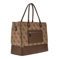 Guess - Berta Zip Bottom Tote - Bruin