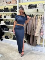 Guess - Brigitte Off Shoulder Top - Blauw