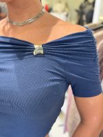 Guess - Brigitte Off Shoulder Top - Blauw