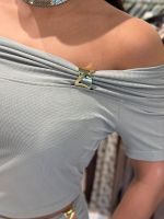 Guess - Brigitte Off Shoulder Top - Groen