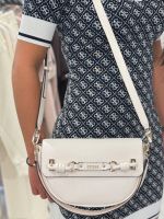 Guess - Camelia Flap Shoulder Bag - Wit