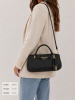 Guess - Carmella 3 Comp Satchel - Zwart