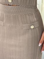 Guess - Carmen SWTR Skirt - Beige