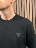 Guess - Cn Ls Basic Sweatshirt - Zwart