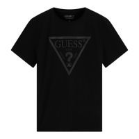 Guess - Cn Ss Core Triangle Logo Tee - Zwart
