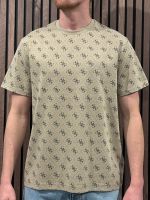 Guess - Cn Ss Jacquard 4G Knit Top - Beige