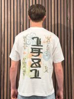 Guess - Cn Ss Japan Signs Oversize Tee - Wit