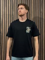 Guess - Cn Ss Japan Signs Oversize Tee - Zwart