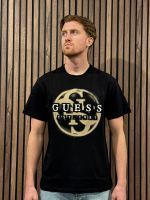 Guess - Cn Ss Patch Logo 4G Tee - Zwart