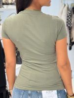 Guess - Cn Ss Triangle Palm Print - Groen