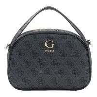 Guess - Coleen Logo Top Zip Crossbody - Zwart