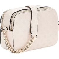 Guess - Arlena Logo Camera Crossbody - Beige