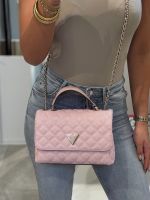 Guess - Giully 2 Cmprtmnt Cnvrtble Flp - Roze